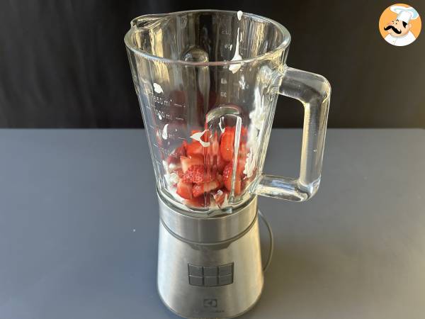 Petit Suisse saludable, cremoso y alto en proteína - Preparación paso 3