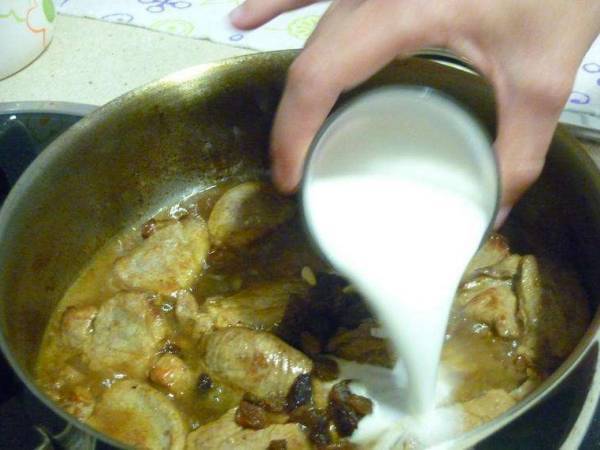 Solomillo de cerdo al Pedro Ximénez - Preparación paso 2