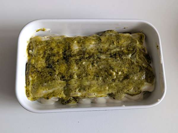 Canelones al pesto: receta fácil y sabrosa - Preparación paso 7