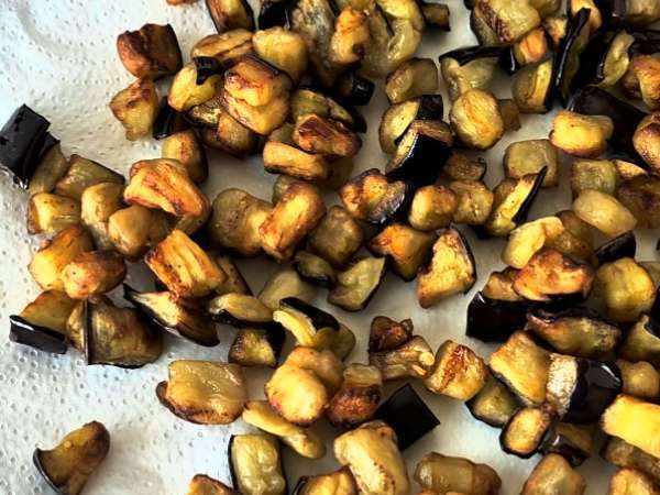 Pasta alla Norma {receta siciliana} - Preparación paso 6