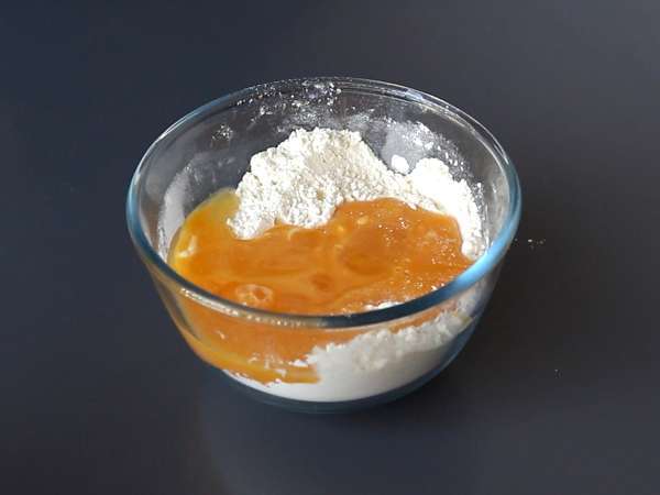 Pancakes de canela estilo cinnamon roll - Preparación paso 2