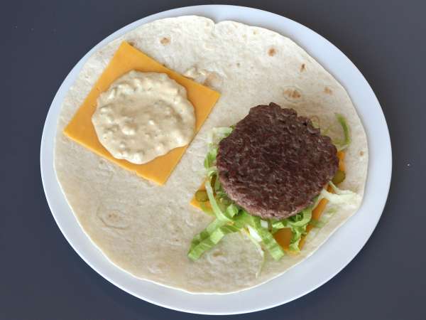 Wraps estilo Big Mac, rápidos, prácticos y económicos - Preparación paso 6