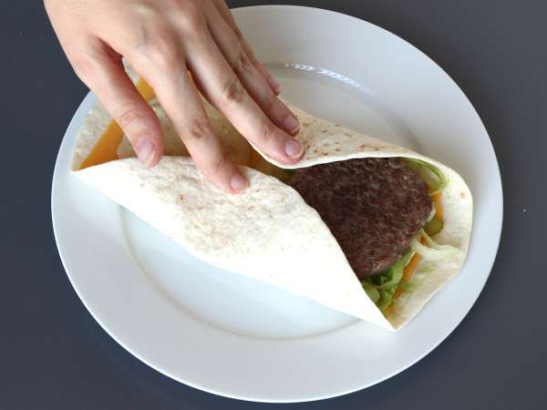 Wraps estilo Big Mac, rápidos, prácticos y económicos - Preparación paso 7