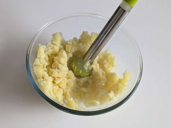 Pastel de calabaza con champiñones y queso, jugoso, fundente y crujiente - Preparación paso 2