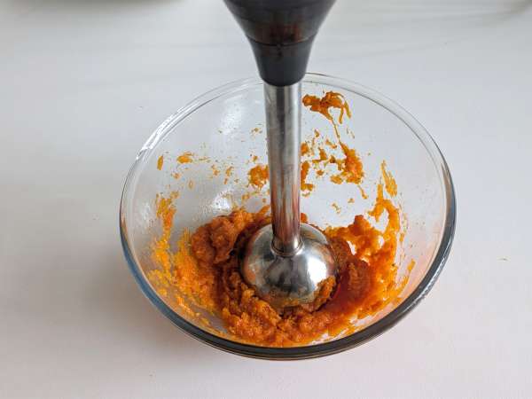 Ñoquis de calabaza con salsa cremosa de Philadelphia y nueces crujientes - Preparación paso 1