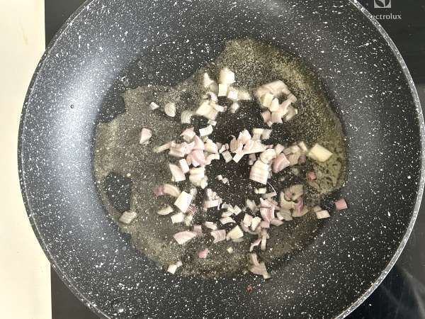 Gratinado de patatas con champiñones - Preparación paso 4