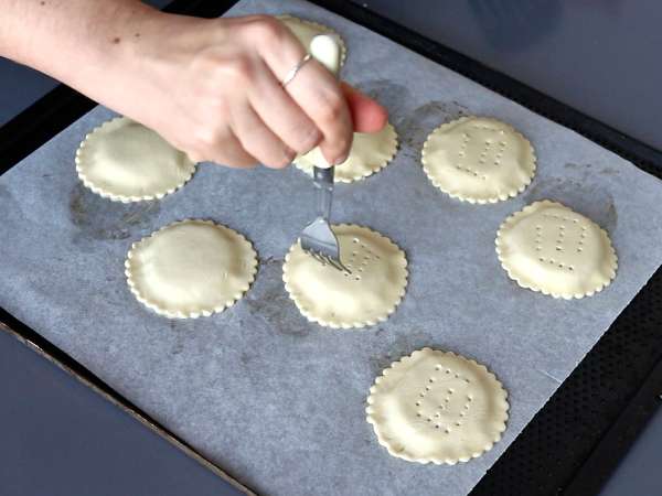 Tartaletas tatin de cebolla - Preparación paso 7