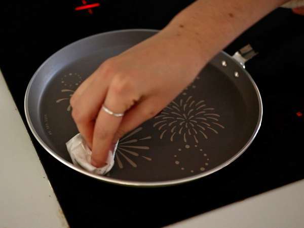 Tagliatelle de crepes con chocolate y crema de cacahuete - Preparación paso 3