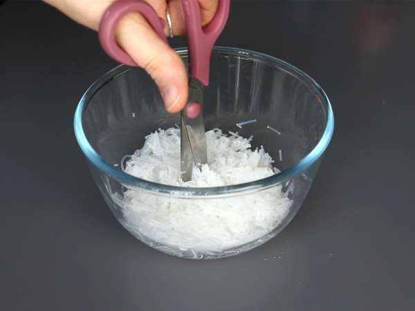 Nems de gambas (rollitos de primavera crujientes) en freidora de aire - Preparación paso 1