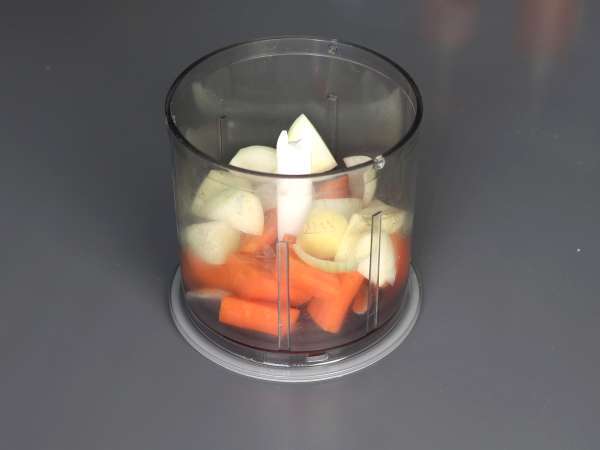 Nems de gambas (rollitos de primavera crujientes) en freidora de aire - Preparación paso 2