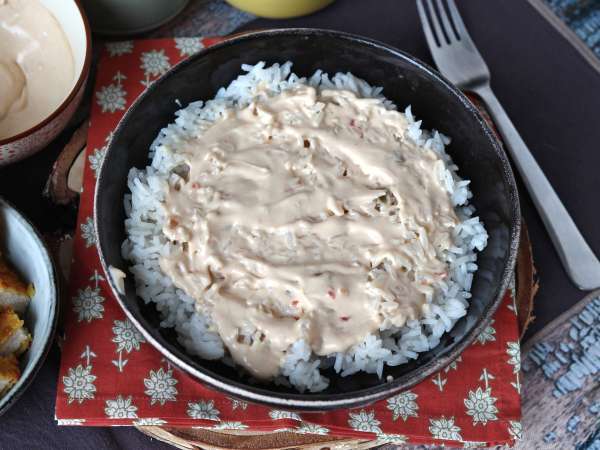 Pollo crujiente con salsa ahumada y arroz: la versión casera del Tasty crousty francés - Preparación paso 6