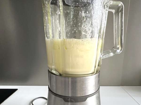 Masa para cake salado en batidora: fácil, rápida y muy esponjosa - Preparación paso 3