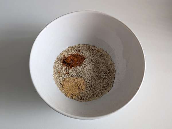 Aros de calamar rebozados en freidora de aire - Preparación paso 2