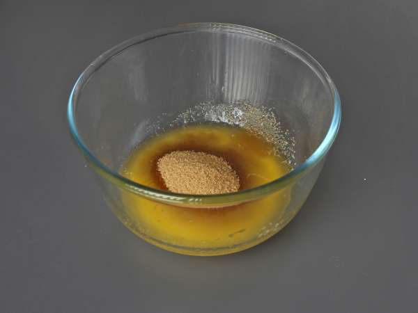 Cookie de ube con corazón de mochi - Preparación paso 5