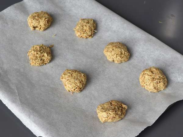 Dubai Chewy Cookie, la receta viral de mochis rellenos de pistacho y kataifi - Preparación paso 4