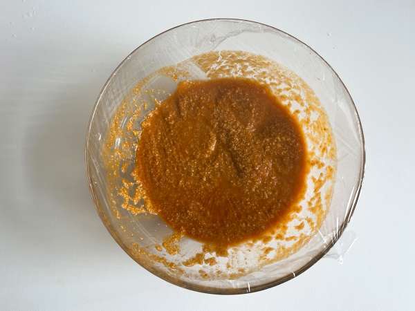 Ensalada de cuscús y gazpacho: una receta fresca, original y sin cocción - Preparación paso 3