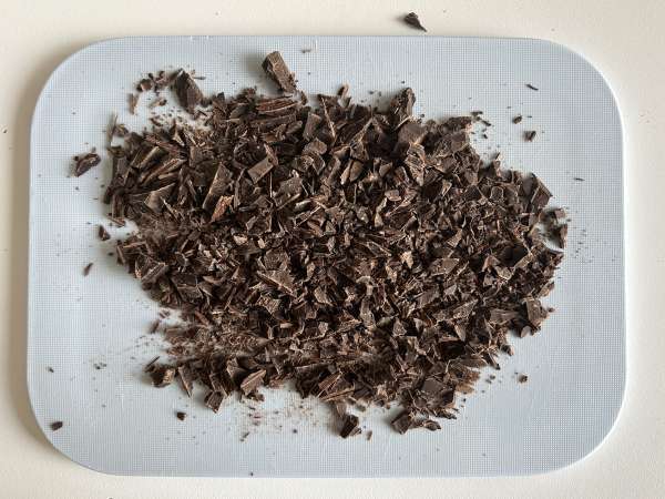 Helado de stracciatella con Ninja Creami - Preparación paso 4