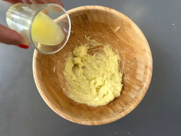 Galletas de mantequilla y lima con glaseado - Preparación paso 3