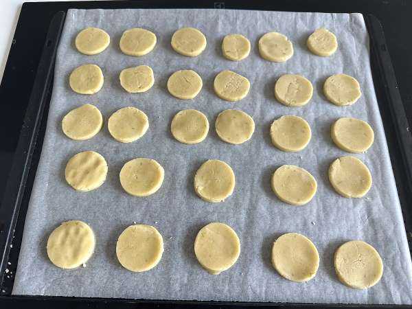 Galletas de mantequilla y lima con glaseado - Preparación paso 7
