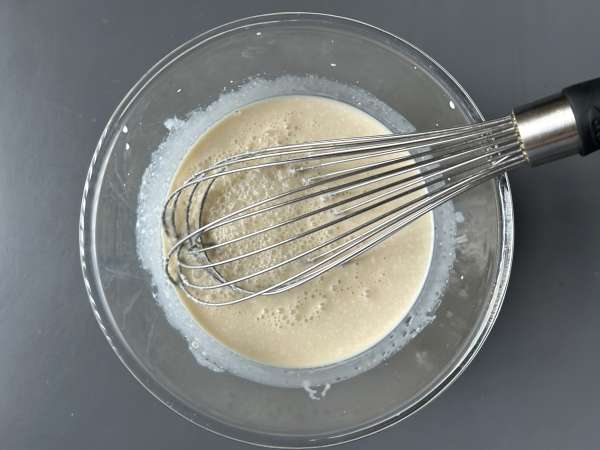 Helado de vainilla con Ninja Creami - Preparación paso 1