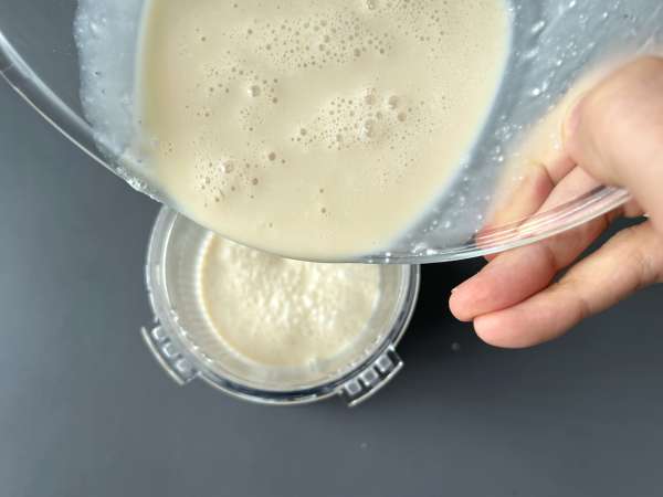 Helado de vainilla con Ninja Creami - Preparación paso 2