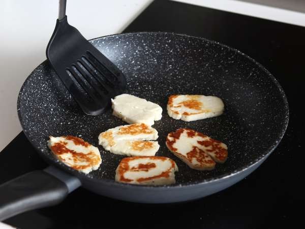Ensalada de remolacha con halloumi a la plancha - Preparación paso 7
