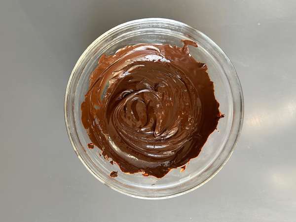 Brownie proteico de chocolate y alubias rojas, sin harina - Preparación paso 2