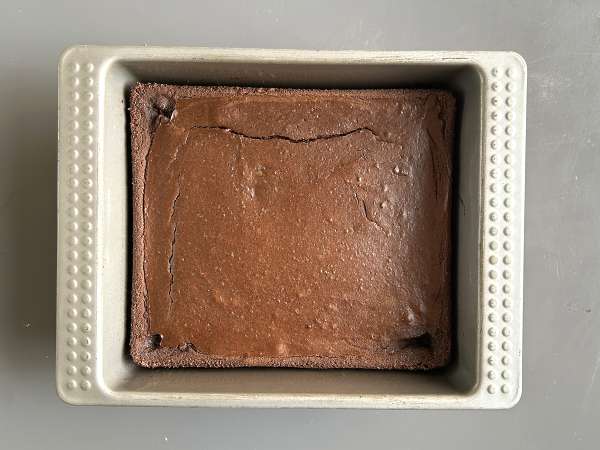Brownie proteico de chocolate y alubias rojas, sin harina - Preparación paso 6