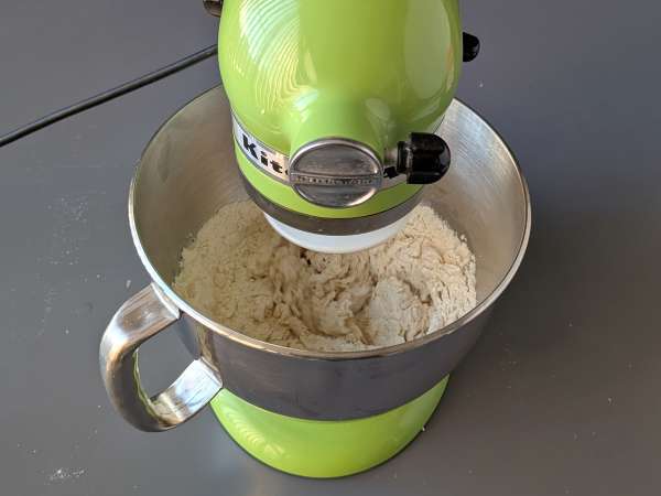 Focaccia rústica con cebolla y romero - Preparación paso 2