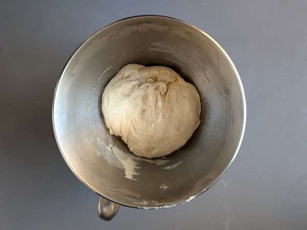 Focaccia rústica con cebolla y romero - Preparación paso 7