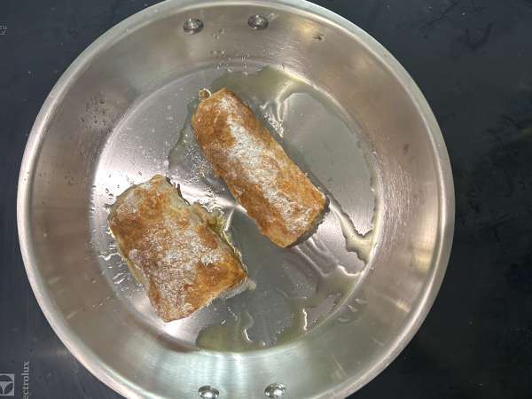 Lomos de bacalao al limón, ajo y especias - Preparación paso 5
