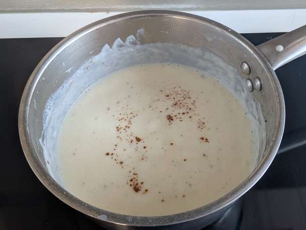 Lasaña de calabaza, speck y nueces: cremosa y con un punto crujiente - Preparación paso 3
