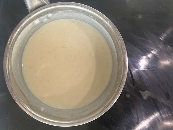 Lasaña de espinacas y tofu en freidora de aire - Preparación paso 6