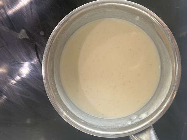 Palak tofu: curry indio con espinacas y tofu - Preparación paso 3