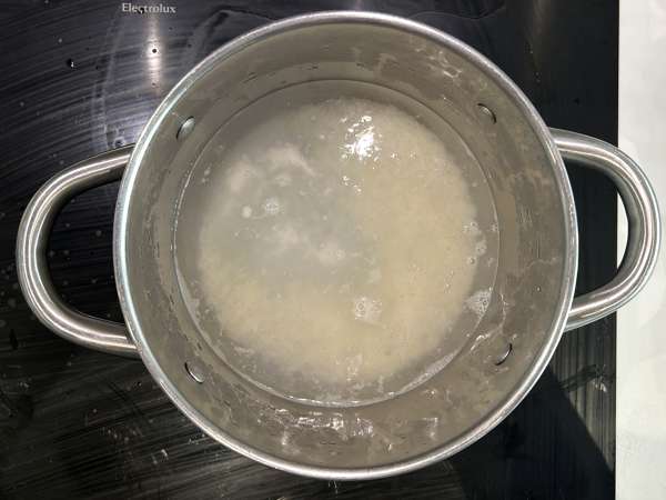 Tofu crujiente a la naranja, al estilo del pollo a la naranja - Preparación paso 1