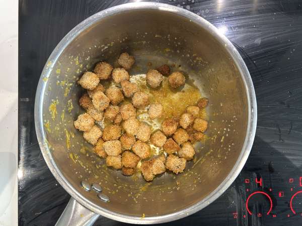 Tofu crujiente a la naranja, al estilo del pollo a la naranja - Preparación paso 5