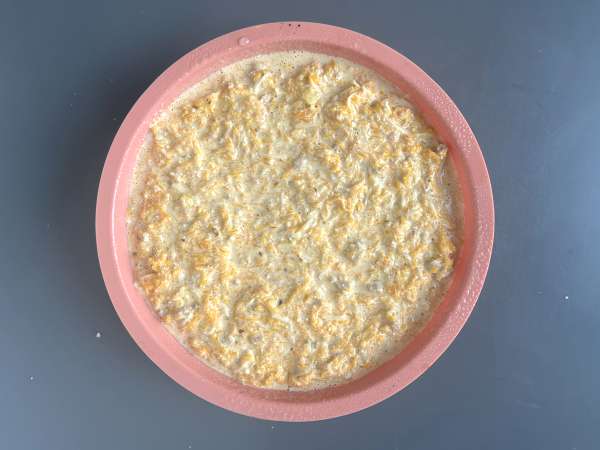 Quiche sin masa de atún, zanahorias y queso cottage: fácil y rica en proteínas - Preparación paso 7