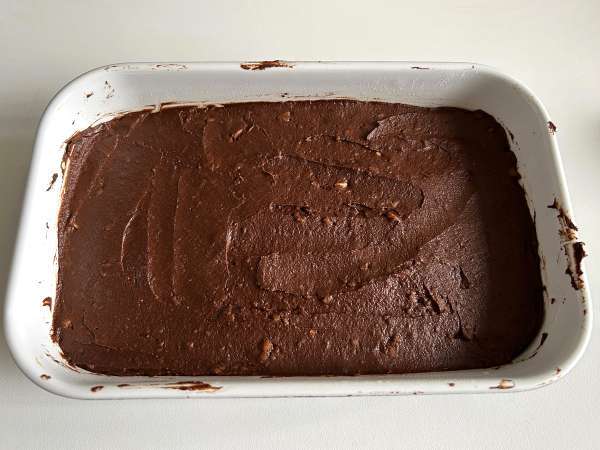 Brownie de boniato sin mantequilla ni aceite - Preparación paso 6