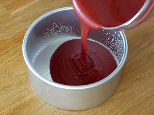 Tarta Red Velvet especial para Halloween - Preparación paso 5