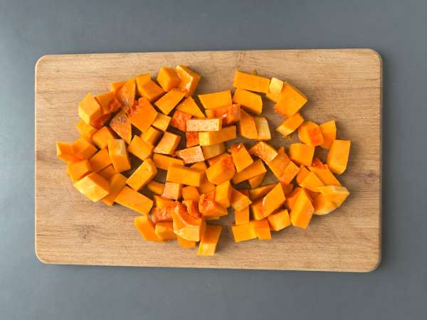 Guiso de calabaza y carne picada en una sola cazuela: cremoso y especiado - Preparación paso 2