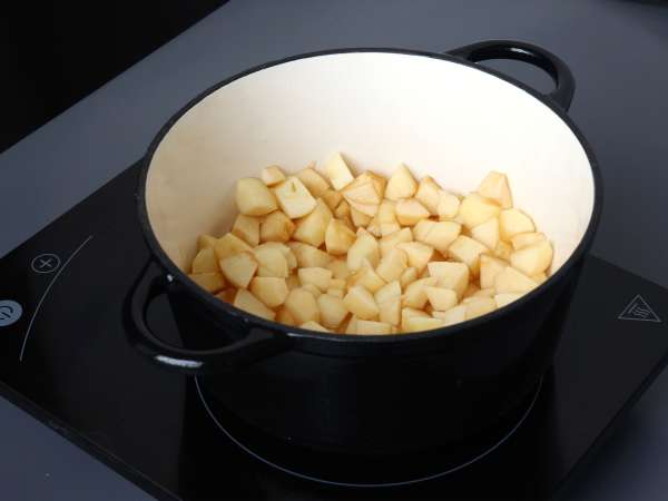 Nubes de manzana caseras con solo 2 ingredientes - Preparación paso 3