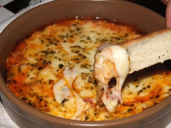 Provolone con Tomate y Jamón York - Preparación paso 5