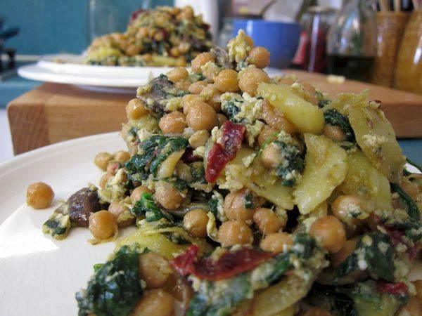 Ropa vieja vegetariana - Preparación paso 8