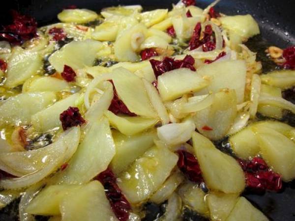 Ropa vieja vegetariana - Preparación paso 3