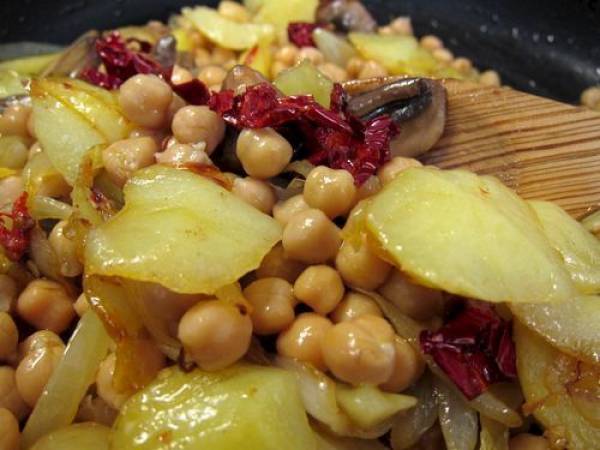 Ropa vieja vegetariana - Preparación paso 4