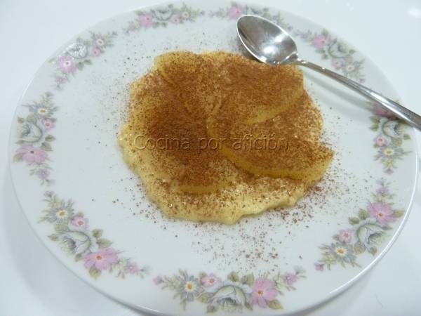 Suspiros de manzana - Preparación paso 1