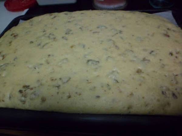 Coca de chicharrones - Preparación paso 4