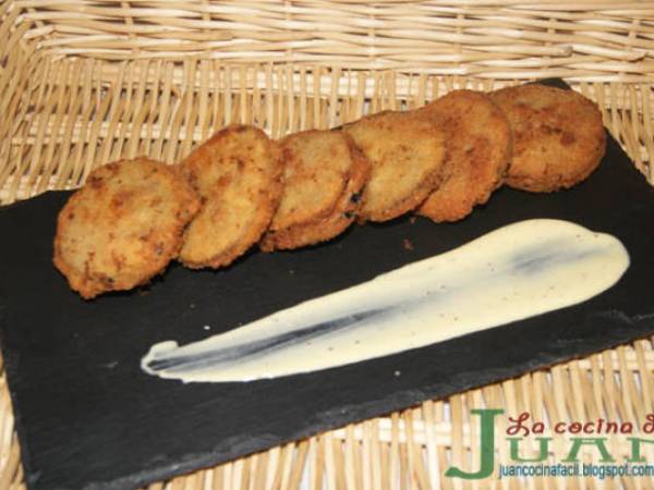 BERENJENAS RELLENAS Y REBOZADAS - Preparación paso 3