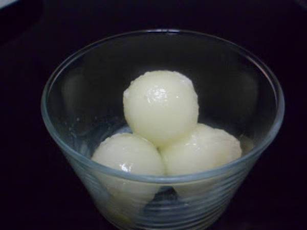 Crema de melón con virutas de jamón - Preparación paso 3