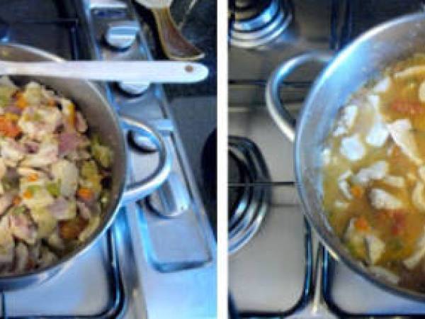 Pavo guisado al Brandy con Tomillo (SIN GLUTEN) - Preparación paso 2